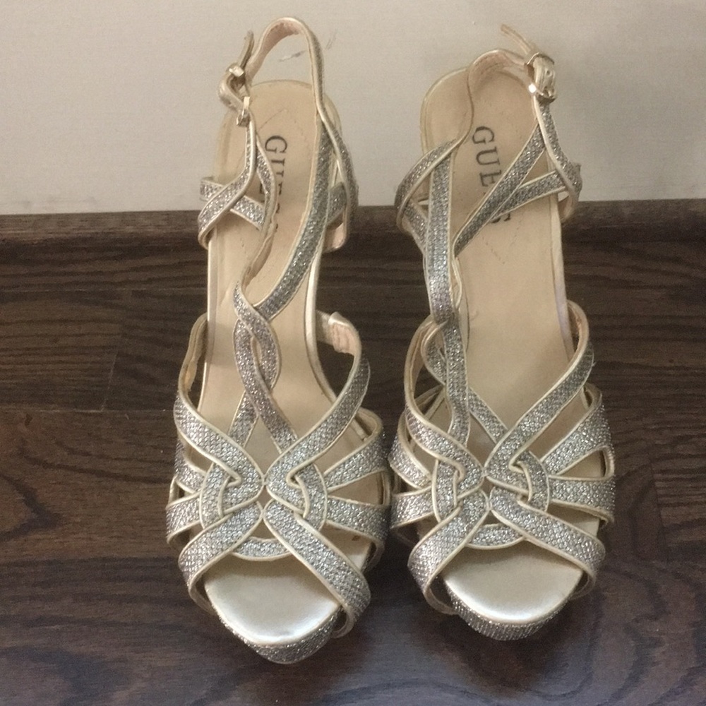 Silver and gold Heels!